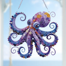 Load image into Gallery viewer, Acrylic Special Shape Animals Diamond Painting Ornaments for Garden Window Decor
