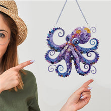 Load image into Gallery viewer, Acrylic Special Shape Animals Diamond Painting Ornaments for Garden Window Decor
