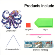 Load image into Gallery viewer, Acrylic Special Shape Animals Diamond Painting Ornaments for Garden Window Decor
