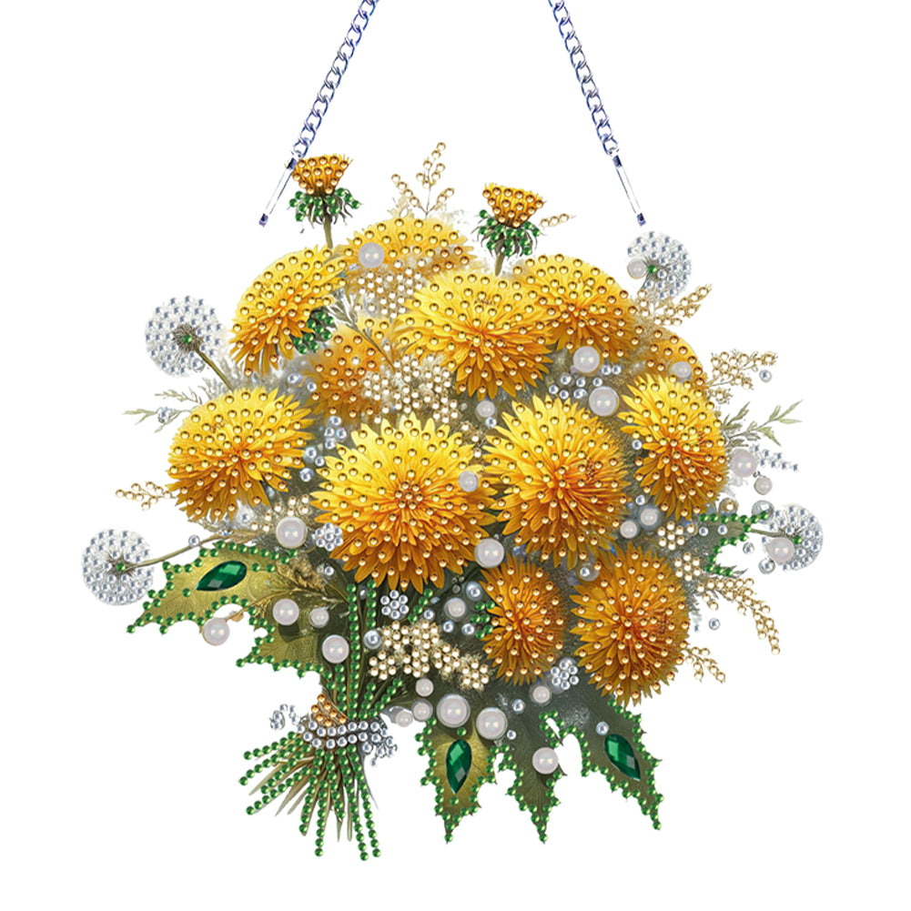 Acrylic Special Shape Animals Diamond Painting Ornaments for Garden Window Decor
