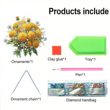 Load image into Gallery viewer, Acrylic Special Shape Animals Diamond Painting Ornaments for Garden Window Decor
