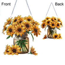 Load image into Gallery viewer, Acrylic Special Shape Animals Diamond Painting Ornaments for Garden Window Decor
