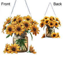 Load image into Gallery viewer, Acrylic Special Shape Animals Diamond Painting Ornaments for Garden Window Decor
