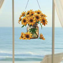 Load image into Gallery viewer, Acrylic Special Shape Animals Diamond Painting Ornaments for Garden Window Decor
