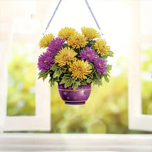 Load image into Gallery viewer, Acrylic Special Shape Animals Diamond Painting Ornaments for Garden Window Decor

