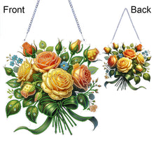 Load image into Gallery viewer, Acrylic Special Shape Animals Diamond Painting Ornaments for Garden Window Decor

