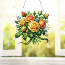 Load image into Gallery viewer, Acrylic Special Shape Animals Diamond Painting Ornaments for Garden Window Decor
