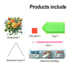 Load image into Gallery viewer, Acrylic Special Shape Animals Diamond Painting Ornaments for Garden Window Decor
