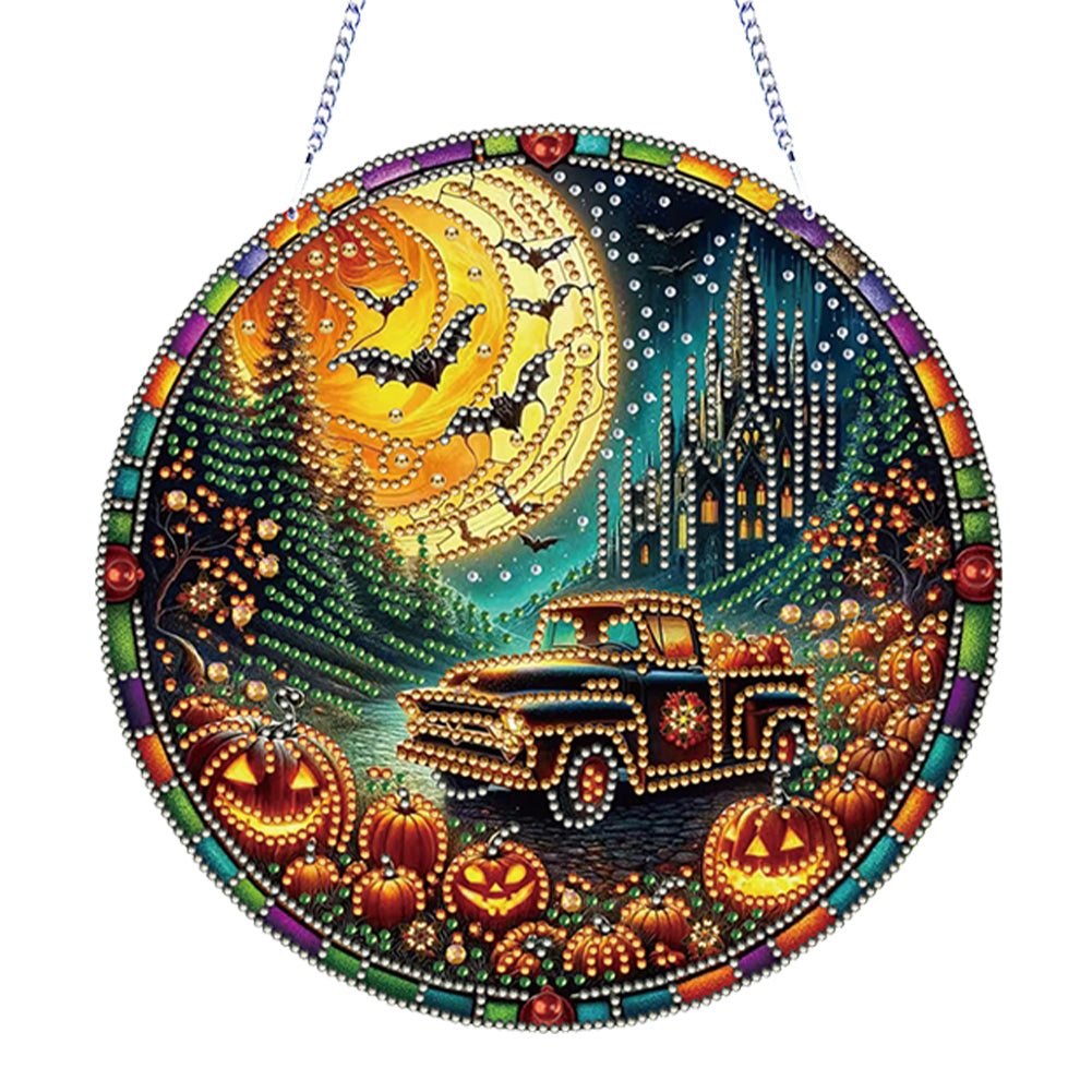 Acrylic Special Shape Animals Diamond Painting Ornaments for Garden Window Decor
