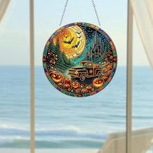 Load image into Gallery viewer, Acrylic Special Shape Animals Diamond Painting Ornaments for Garden Window Decor
