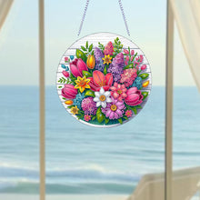 Load image into Gallery viewer, Acrylic Special Shape Animals Diamond Painting Ornaments for Garden Window Decor
