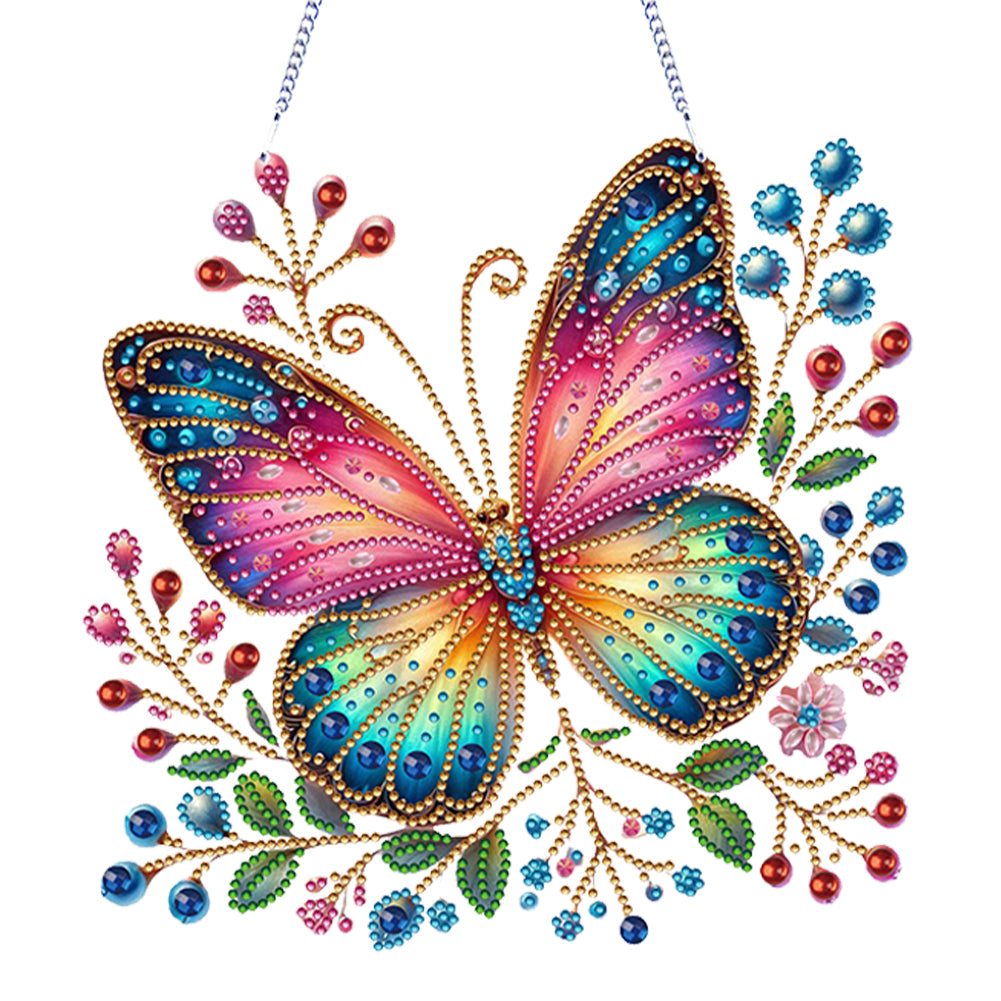 Acrylic Special Shape Animals Diamond Painting Ornaments for Garden Window Decor