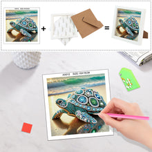 Load image into Gallery viewer, Diamond Painting - Partial Special Shaped - Turtle (15*15CM)
