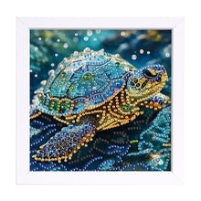 Load image into Gallery viewer, Diamond Painting - Partial Special Shaped - Turtle (15*15CM)

