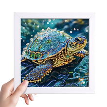 Load image into Gallery viewer, Diamond Painting - Partial Special Shaped - Turtle (15*15CM)
