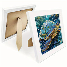 Load image into Gallery viewer, Diamond Painting - Partial Special Shaped - Turtle (15*15CM)
