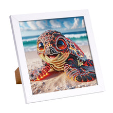 Load image into Gallery viewer, Diamond Painting - Partial Special Shaped - Turtle (15*15CM)
