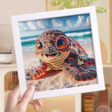 Load image into Gallery viewer, Diamond Painting - Partial Special Shaped - Turtle (15*15CM)
