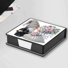 Load image into Gallery viewer, Leather 5D Diamond Painting Kit Note Box DIY Diamond Art Notepad Box (A)
