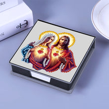 Load image into Gallery viewer, Leather 5D Diamond Painting Kit Note Box DIY Diamond Art Notepad Box (E)
