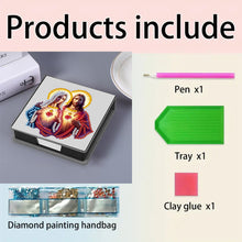 Load image into Gallery viewer, Leather 5D Diamond Painting Kit Note Box DIY Diamond Art Notepad Box (E)
