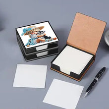 Load image into Gallery viewer, Leather 5D Diamond Painting Kit Note Box DIY Diamond Art Notepad Box (H)
