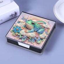 Load image into Gallery viewer, Leather 5D Diamond Painting Kit Note Box DIY Diamond Art Notepad Box (I)

