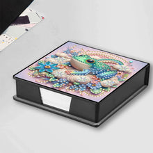 Load image into Gallery viewer, Leather 5D Diamond Painting Kit Note Box DIY Diamond Art Notepad Box (I)
