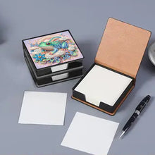 Load image into Gallery viewer, Leather 5D Diamond Painting Kit Note Box DIY Diamond Art Notepad Box (I)
