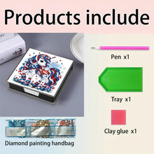 Load image into Gallery viewer, Leather 5D Diamond Painting Kit Note Box DIY Diamond Art Notepad Box (K)
