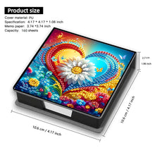Load image into Gallery viewer, Leather 5D Diamond Painting Kit Note Box Diamond Art Notepad Box for Home Office
