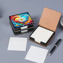 Load image into Gallery viewer, Leather 5D Diamond Painting Kit Note Box Diamond Art Notepad Box for Home Office
