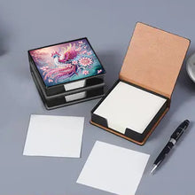 Load image into Gallery viewer, Leather 5D Diamond Painting Kit Note Box Diamond Art Notepad Box for Home Office
