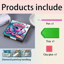 Load image into Gallery viewer, Leather 5D Diamond Painting Kit Note Box Diamond Art Notepad Box for Home Office
