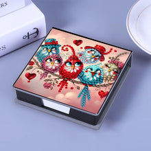 Load image into Gallery viewer, Leather 5D Diamond Painting Kit Note Box DIY Diamond Art Notepad Box (Q)
