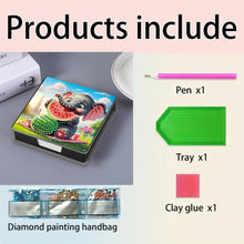 Load image into Gallery viewer, Leather 5D Diamond Painting Kit Note Box DIY Diamond Art Notepad Box (R)
