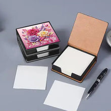 Load image into Gallery viewer, Leather 5D Diamond Painting Kit Note Box DIY Diamond Art Notepad Box (S)

