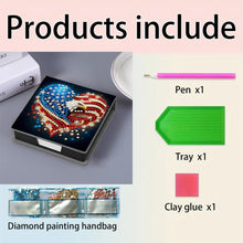 Load image into Gallery viewer, Leather 5D Diamond Painting Kit Note Box DIY Diamond Art Notepad Box (T)
