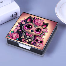 Load image into Gallery viewer, Leather 5D Diamond Painting Kit Note Box DIY Diamond Art Notepad Box (V)
