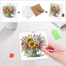 Load image into Gallery viewer, Diamond Painting - Partial Special Shaped - Butterfly Bouquet (15*15CM)
