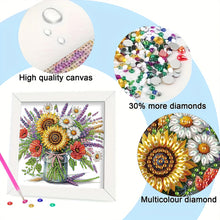 Load image into Gallery viewer, Diamond Painting - Partial Special Shaped - Butterfly Bouquet (15*15CM)
