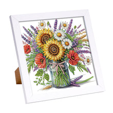 Load image into Gallery viewer, Diamond Painting - Partial Special Shaped - Butterfly Bouquet (15*15CM)
