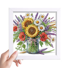 Load image into Gallery viewer, Diamond Painting - Partial Special Shaped - Butterfly Bouquet (15*15CM)
