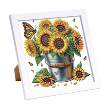 Load image into Gallery viewer, Diamond Painting - Partial Special Shaped - Butterfly Bouquet (15*15CM)
