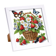 Load image into Gallery viewer, Diamond Painting - Partial Special Shaped - Butterfly Bouquet (15*15CM)

