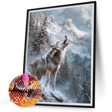 Load image into Gallery viewer, Diamond Painting - Full Round - Snow Wolf (40*50CM)

