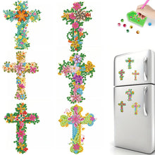 Load image into Gallery viewer, 6Pcs Diamond Painting Refrigerator Magnets Diamond Art Kits for Adults Beginners
