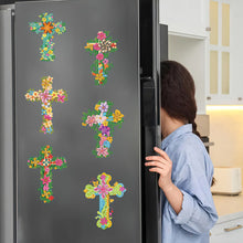 Load image into Gallery viewer, 6Pcs Diamond Painting Refrigerator Magnets Diamond Art Kits for Adults Beginners
