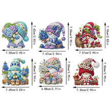 Load image into Gallery viewer, 6Pcs Diamond Painting Refrigerator Magnets Diamond Art Kits for Adults Beginners
