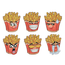 Load image into Gallery viewer, 6Pcs Diamond Painting Refrigerator Magnets Diamond Art Kits for Adults Beginners
